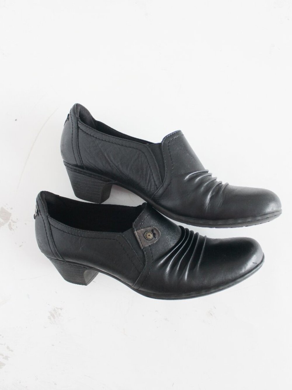 Rockport Cobb Hill Adele Black Slip On Size 8.5
